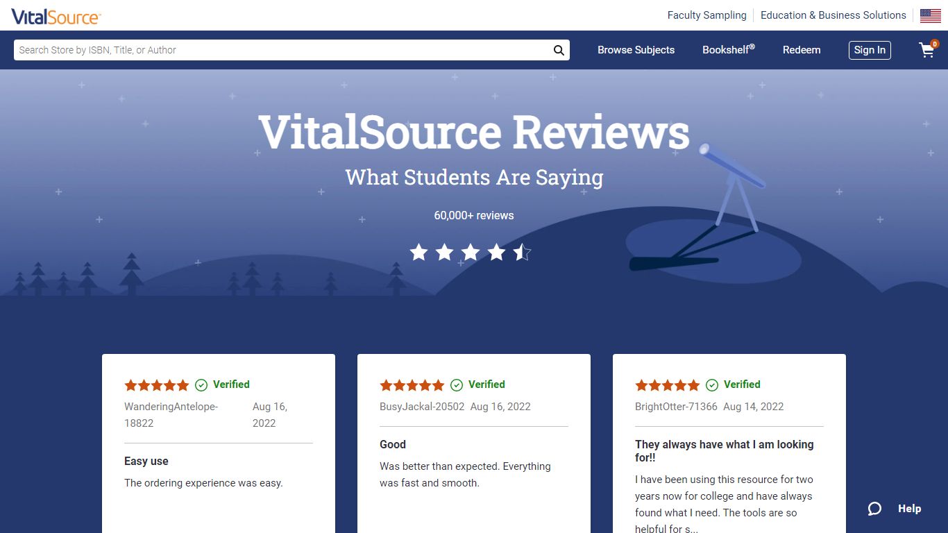 VitalSource Reviews | Read What Students are Saying