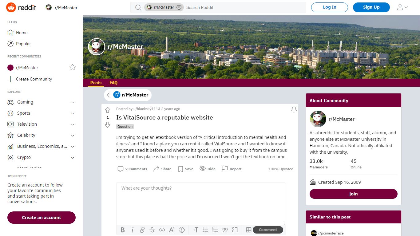 Is VitalSource a reputable website : McMaster - reddit